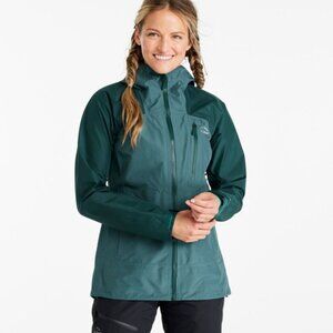 Women's Pathfinder GORE-TEX Shell Jacket - Spruce Pine Dark Pine - Size S Reg